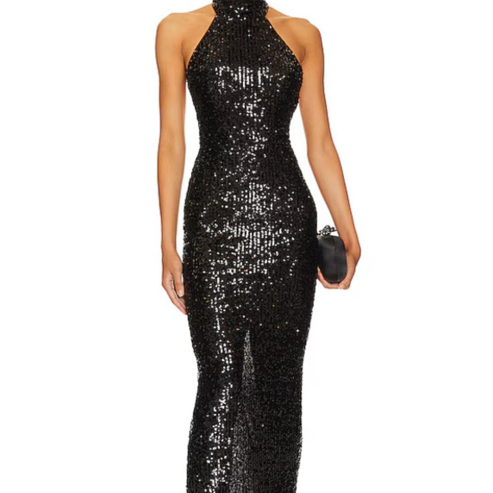 NBD Janya Maxi Dress - BLACK XS